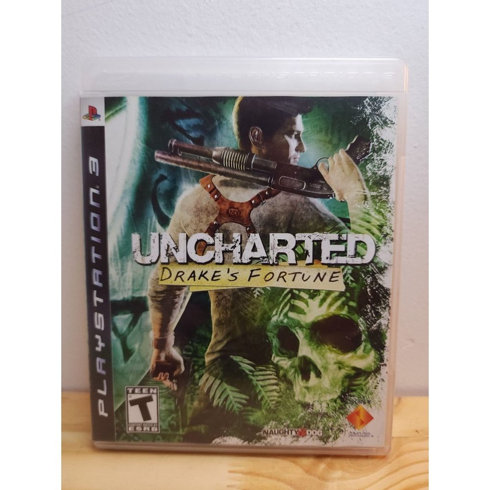 Uncharted Drakes Fortune PS3 Playstation 3 CIB W Manual